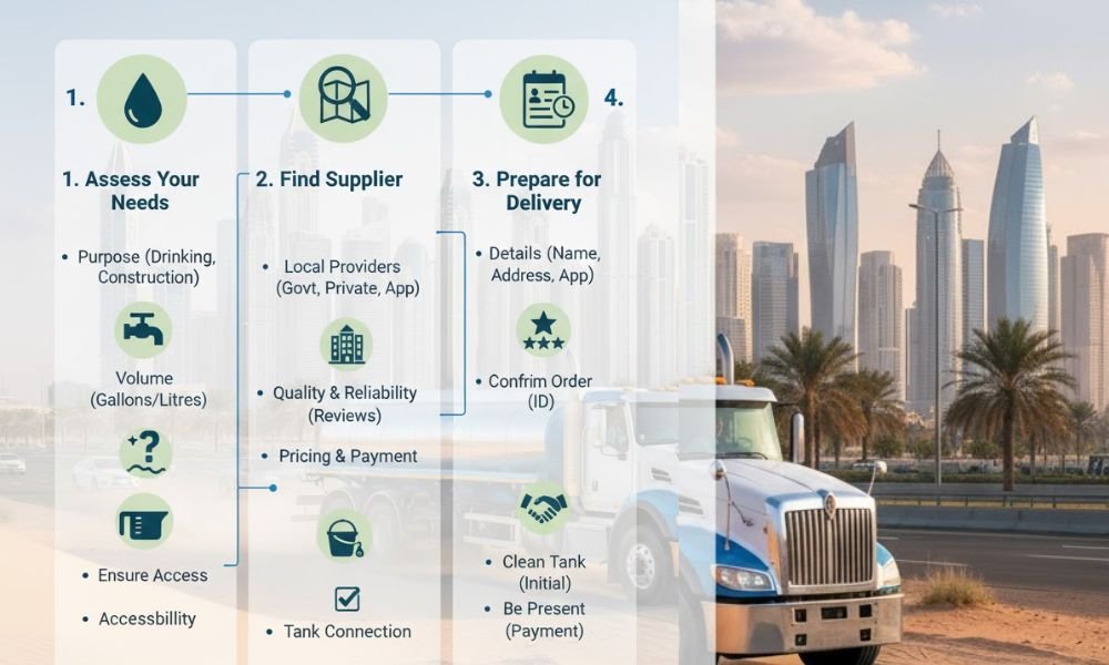 Book Your First Water Tanker