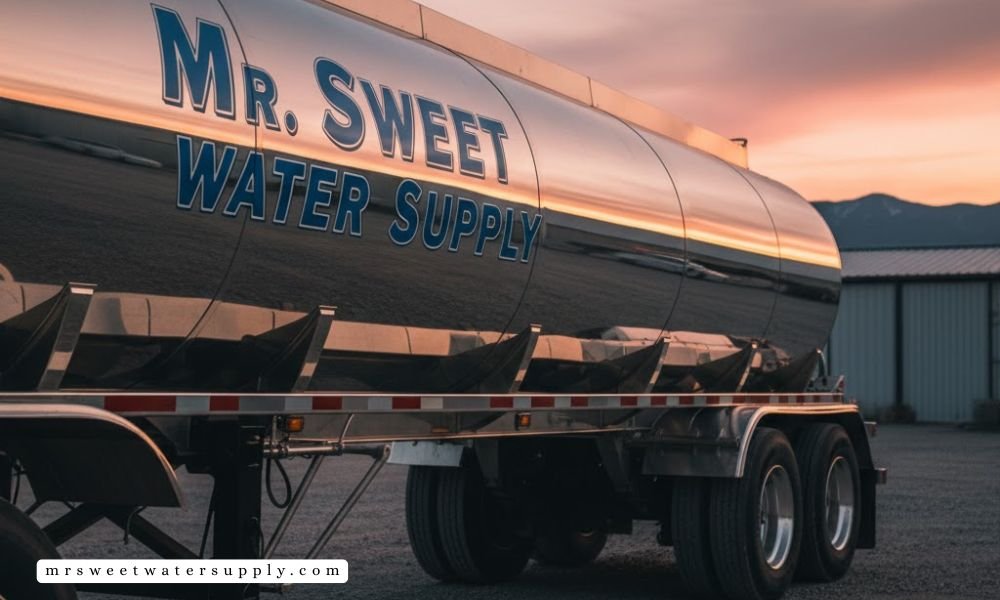 Mr. Sweet Water Supply Tanker