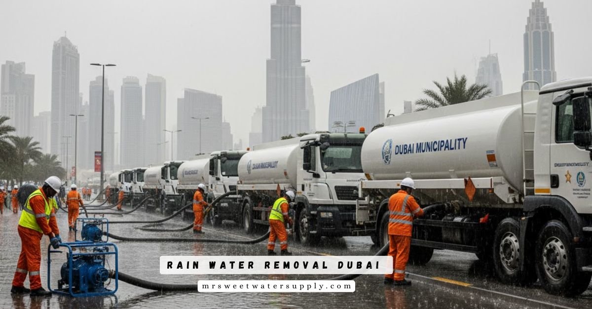 Rain Water Removal Dubai