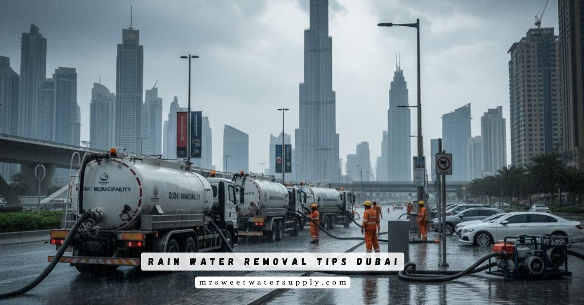 Rain Water Removal Tips Dubai