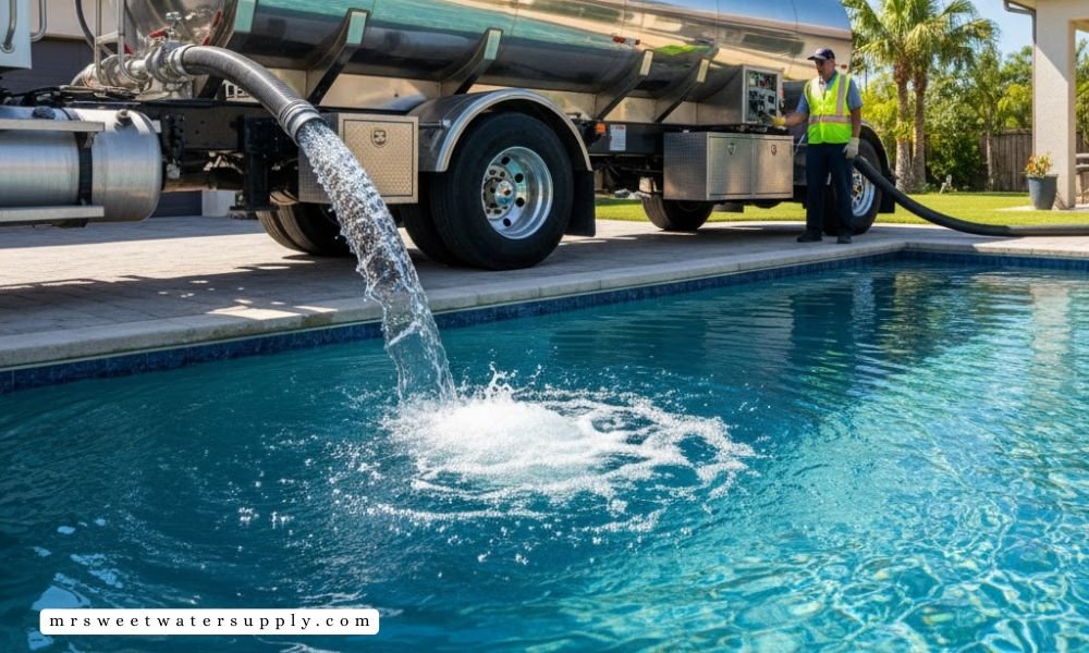 pool water delivery service