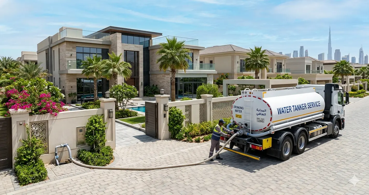 Water Tanker for Villa Dubai: Reliable, Safe & Scalable Supply for Residential Needs
