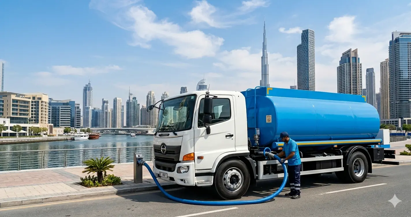 Sweet Water Tanker Business Bay | Reliable Water Delivery Dubai